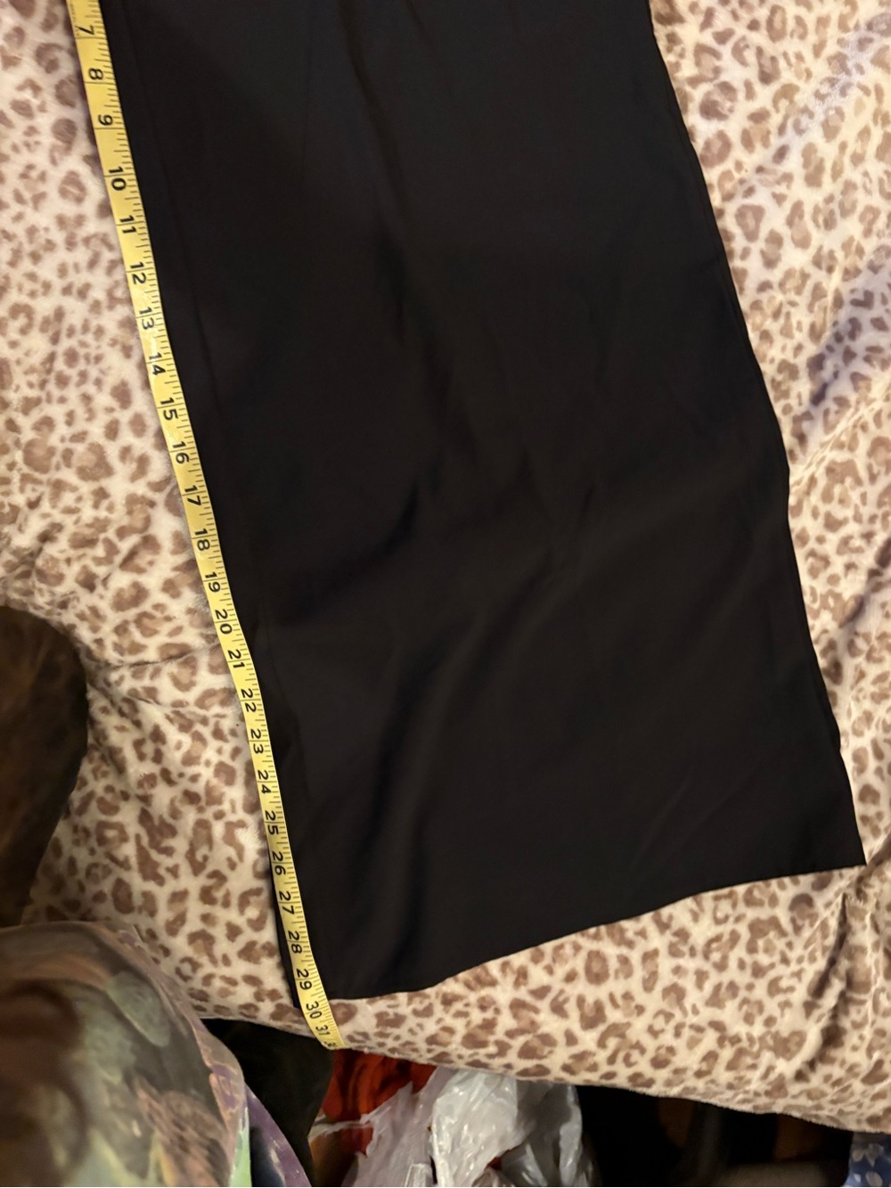 Wide Leg Black Palazzo Pants Size XL - Picture 10 of 11